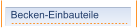 Becken-Einbauteile
